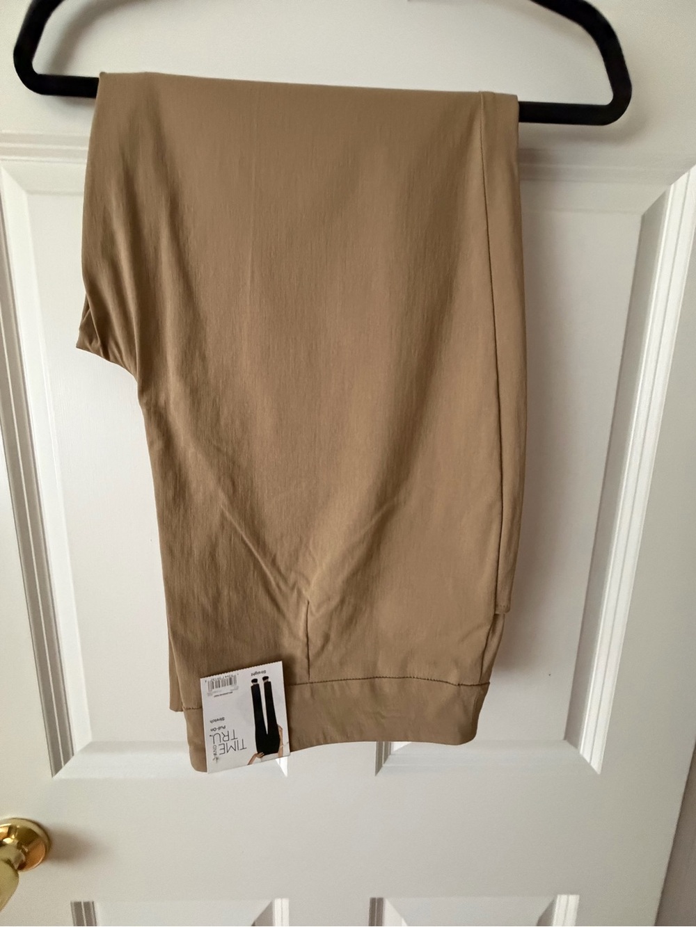 Time and Tru Women's Boot Cut Pants - Tan